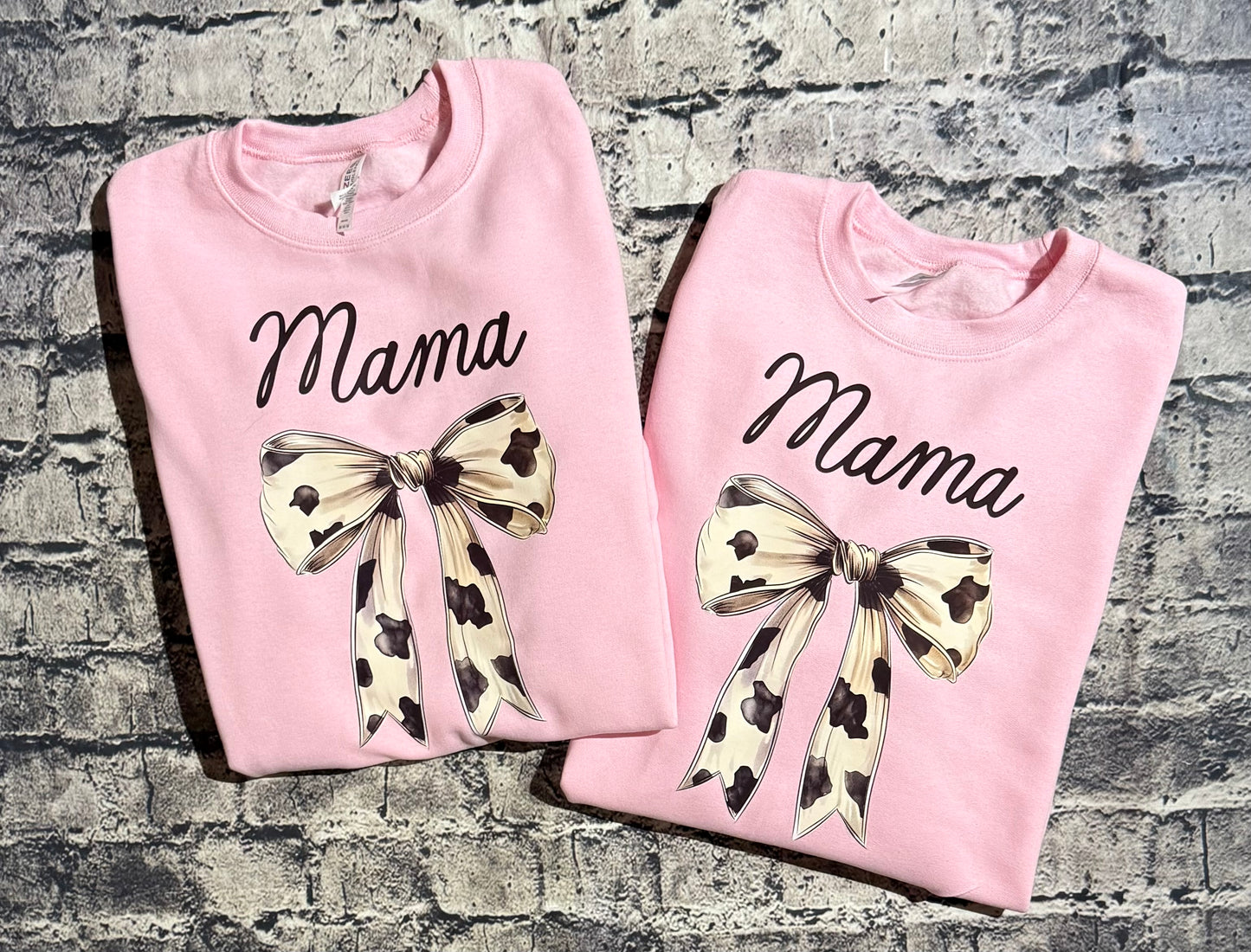 Mama (Cowprint Bow)