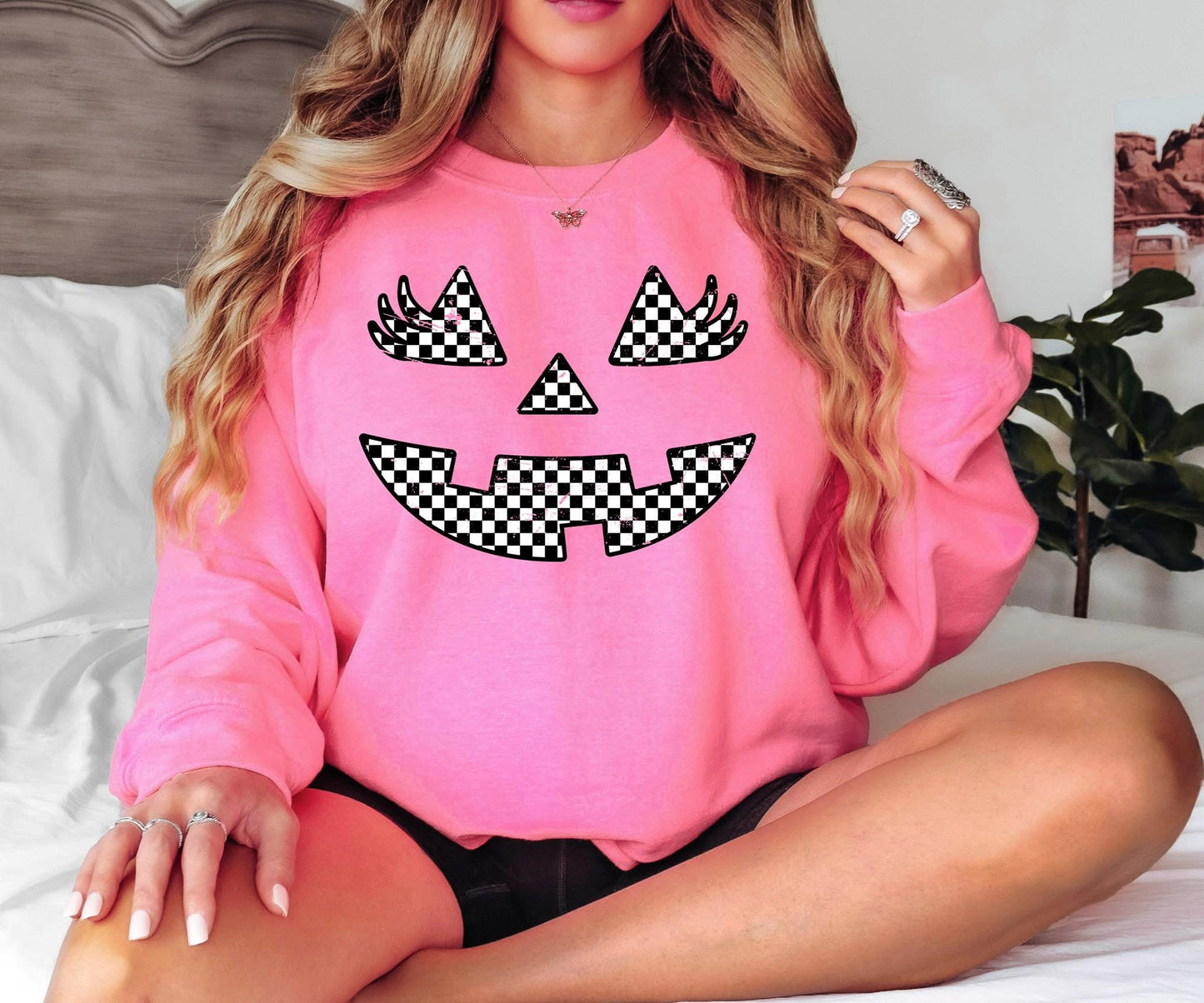Checkered Jack O’Lantern