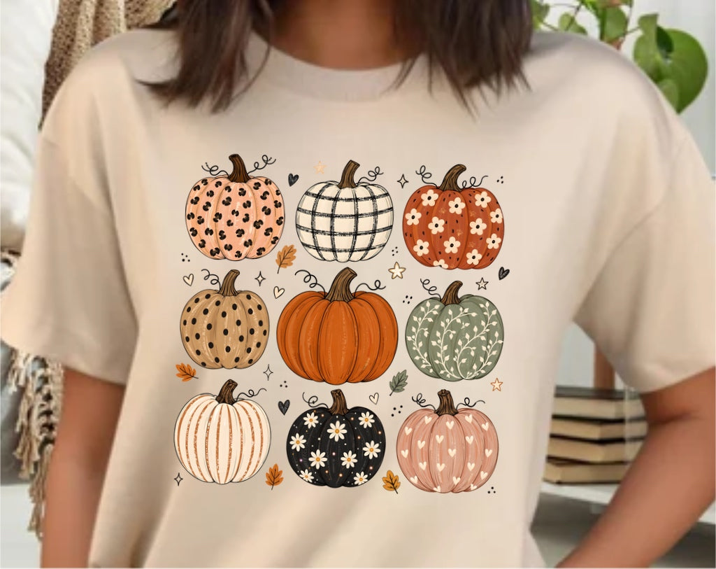 Patterned Pumpkins