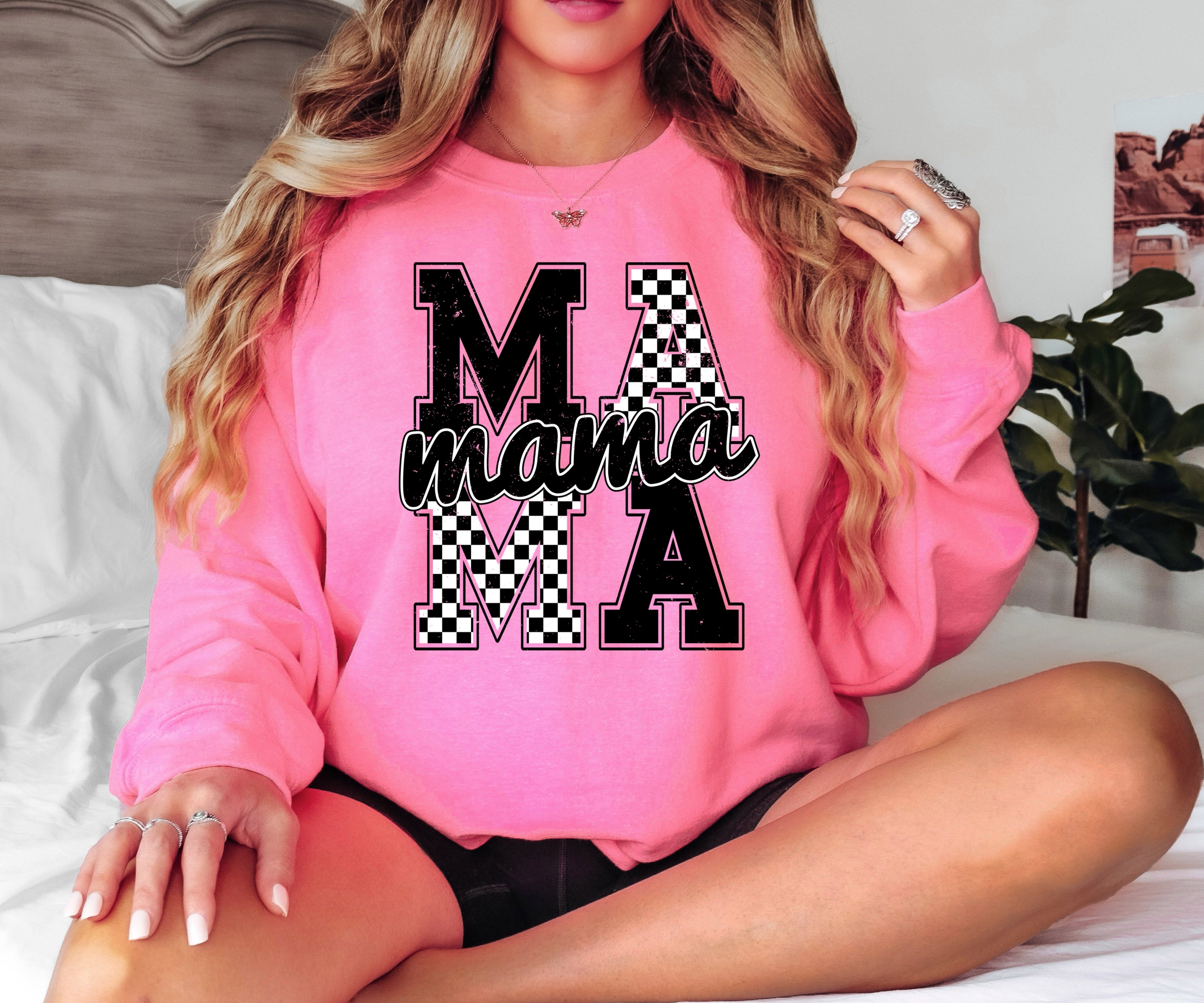 Checkered Mama – Mama Bear Designs