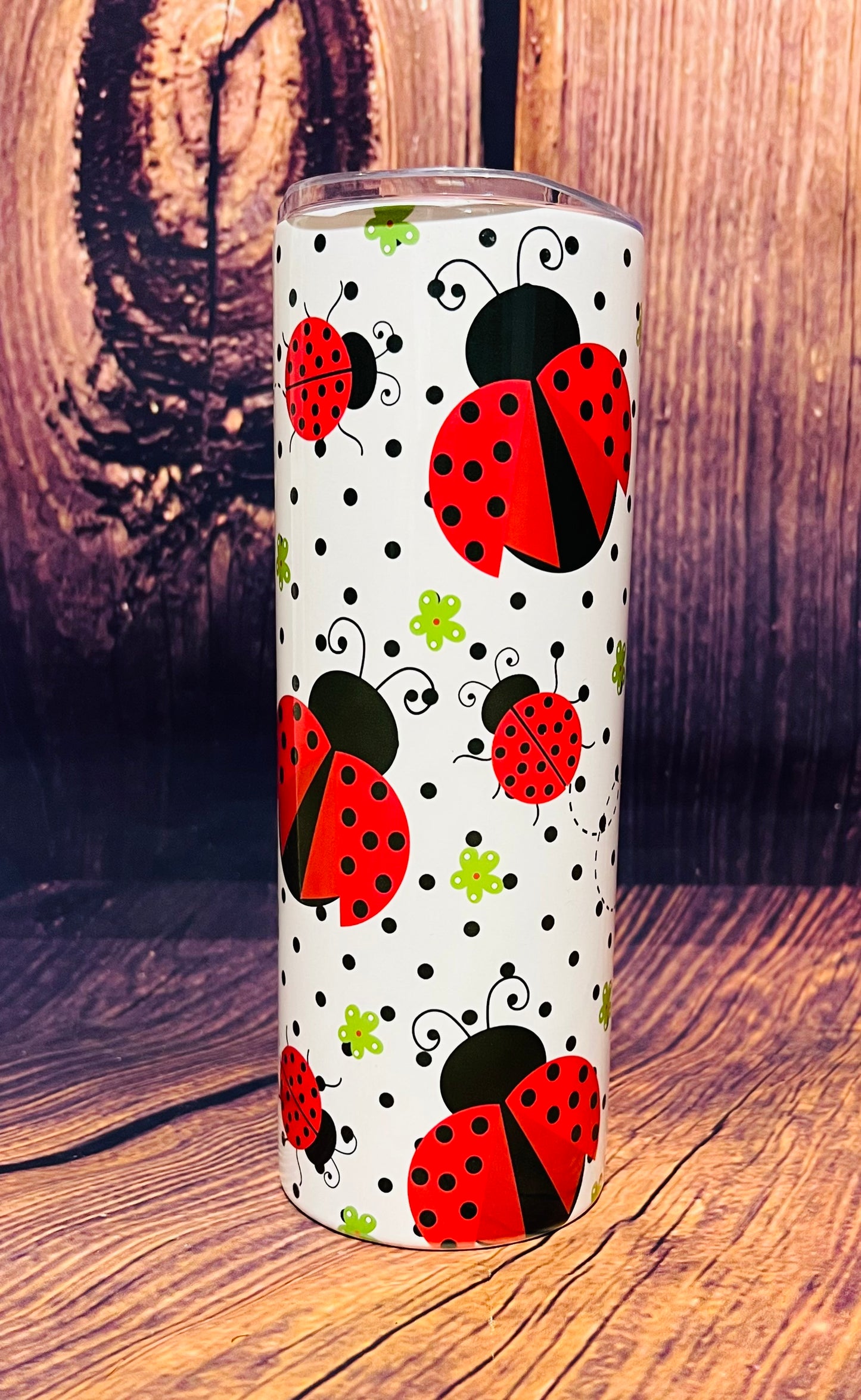 Ladybug tumbler