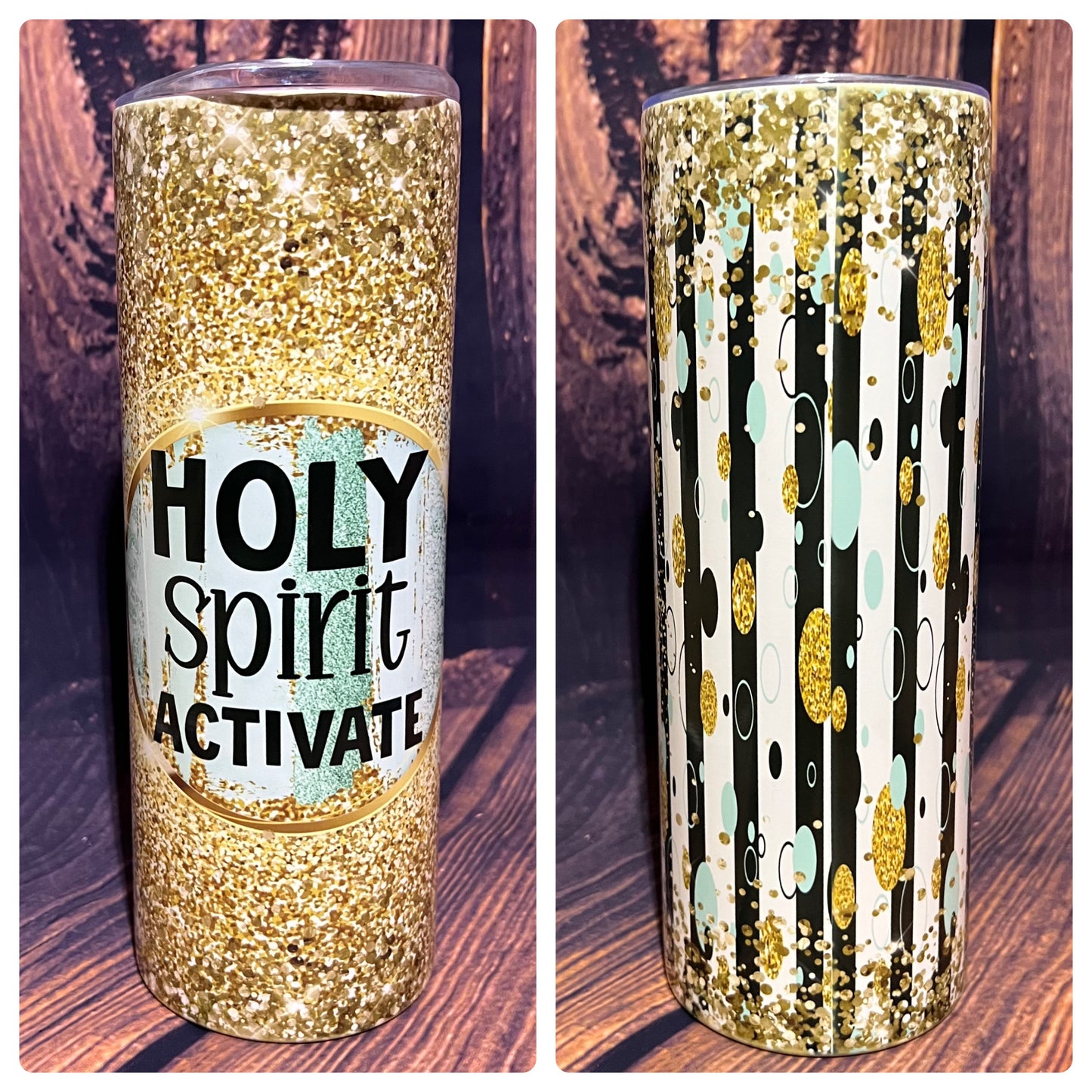 Holy Spirit Activate tumbler