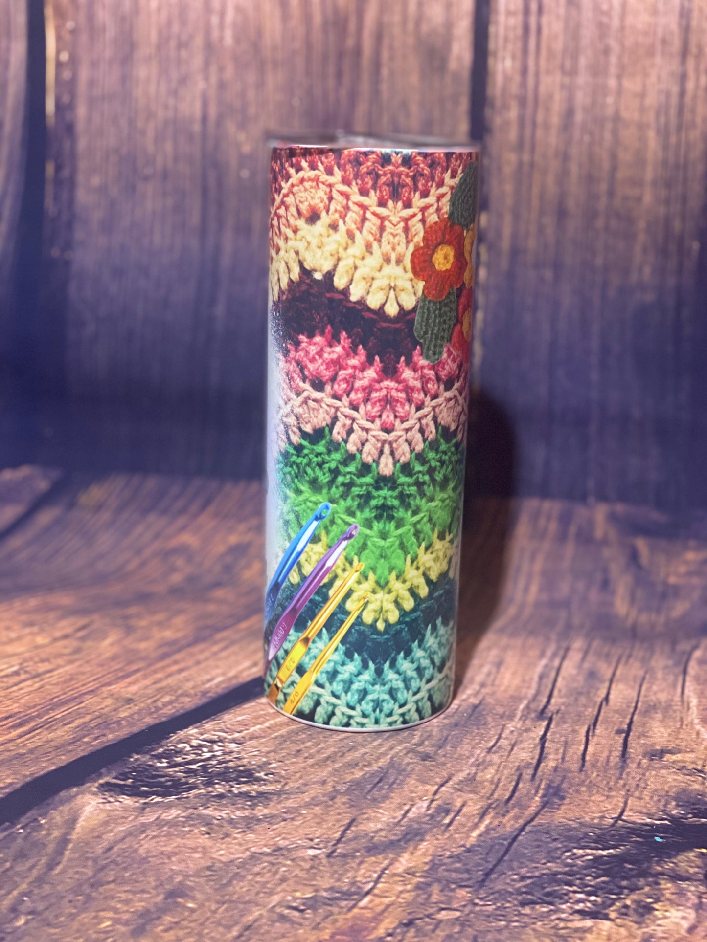Crochet tumbler