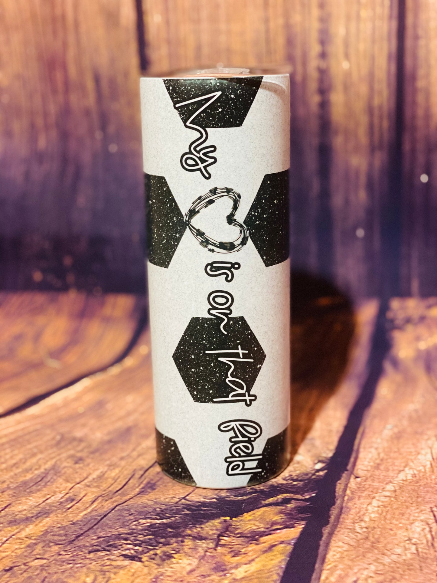 Soccer Mom Field tumbler