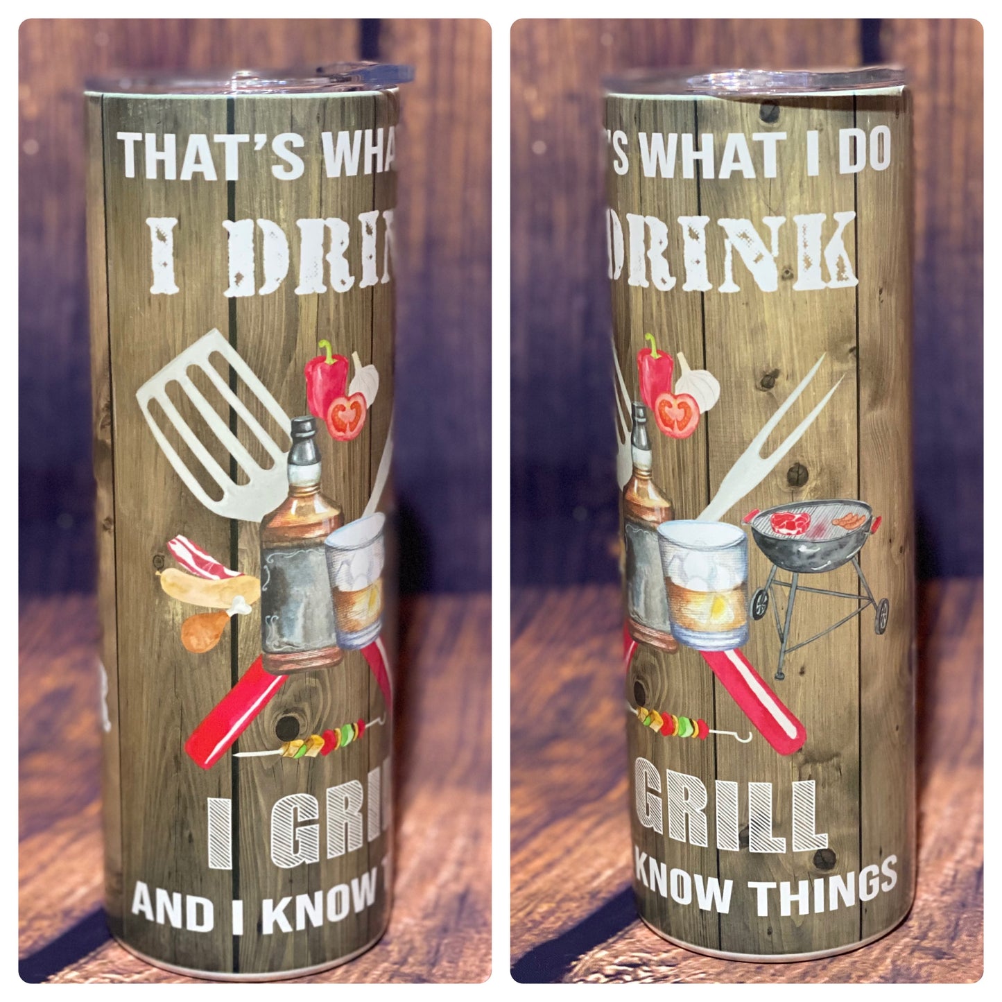 Grill Master tumbler
