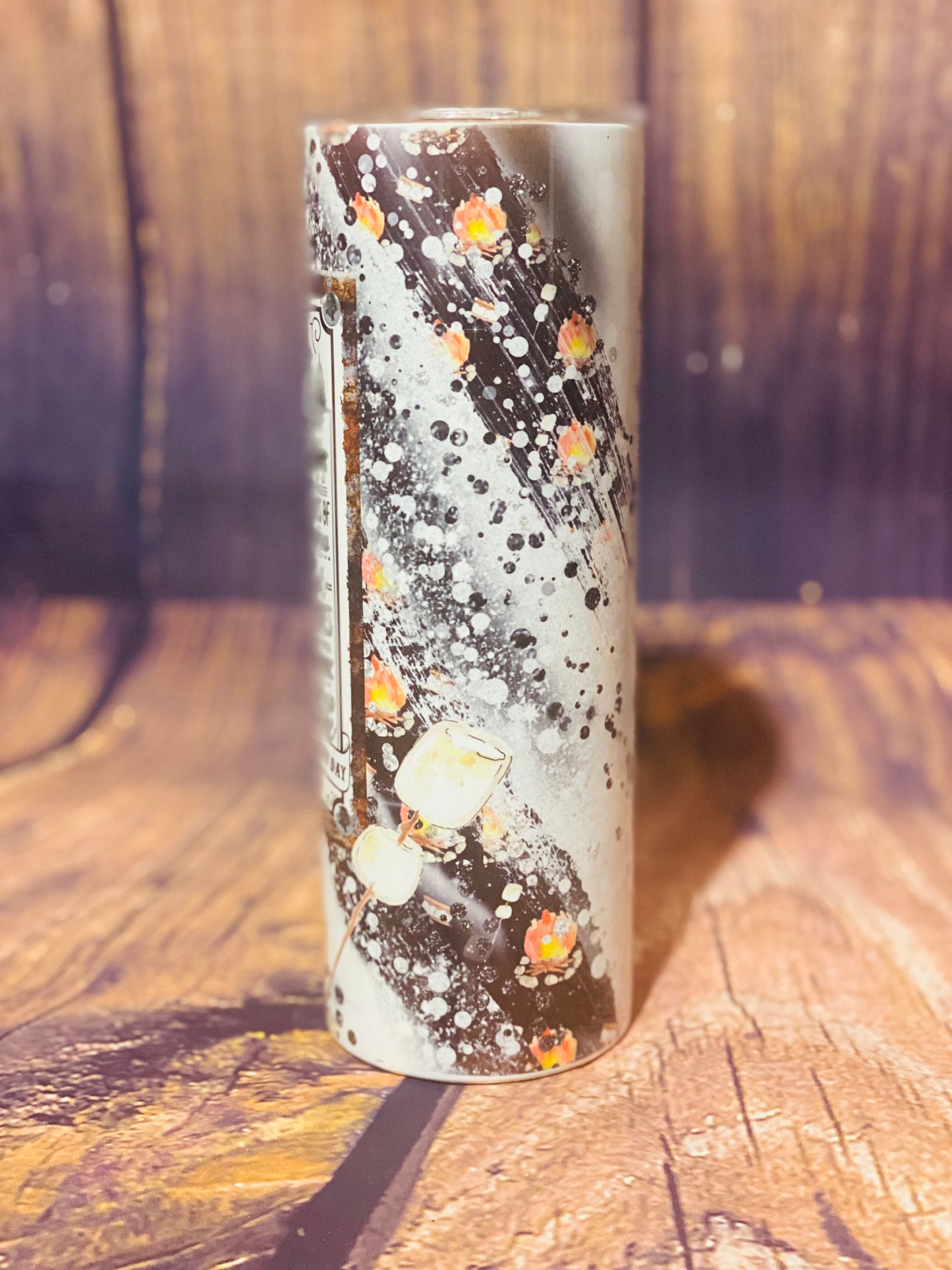 Camping Rules tumbler