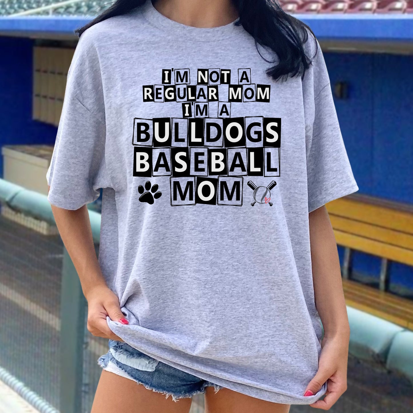 Bulldogs Baseball Mom