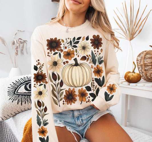 Boho Pumpkin w/ sleeves
