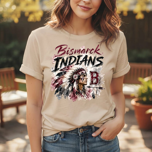 Watercolor Indians