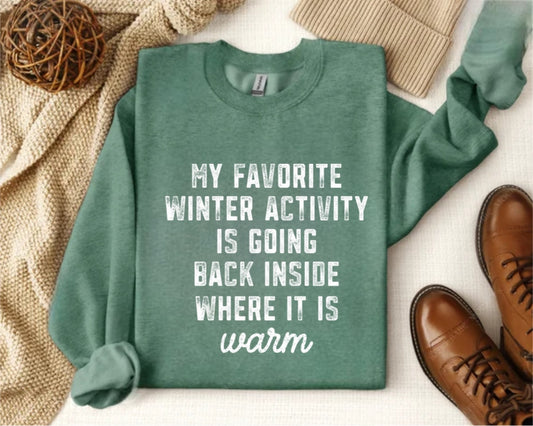 My Favorite Winter Activity