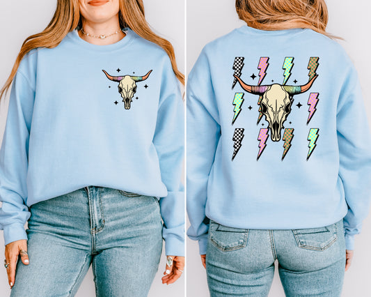 Trendy Bull Skull