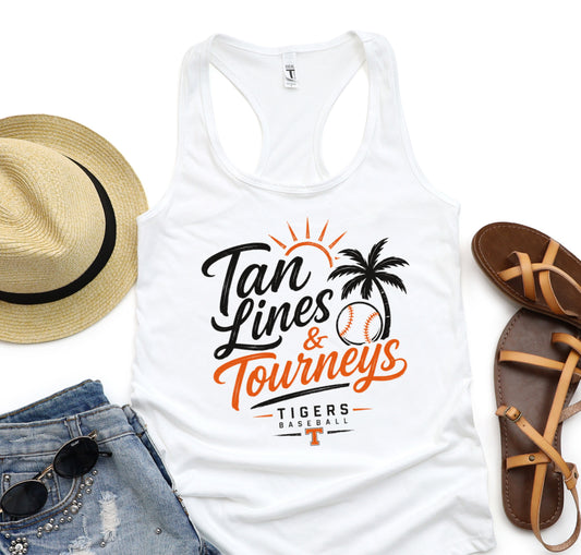 Tan Lines & Tourneys tank