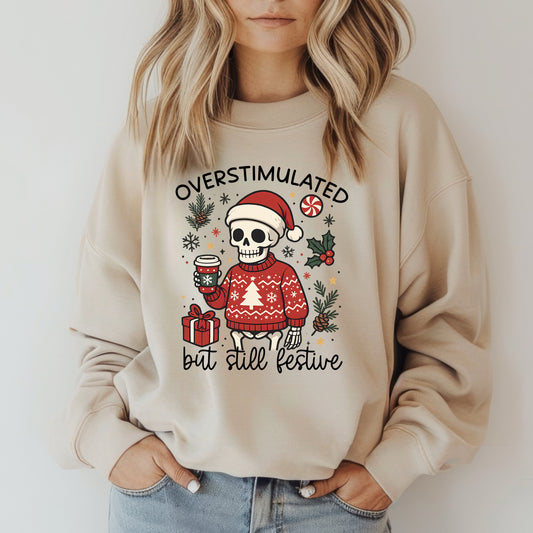 Overstimulated but Festive