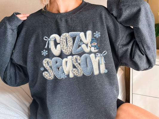 Cozy Season faux yarn