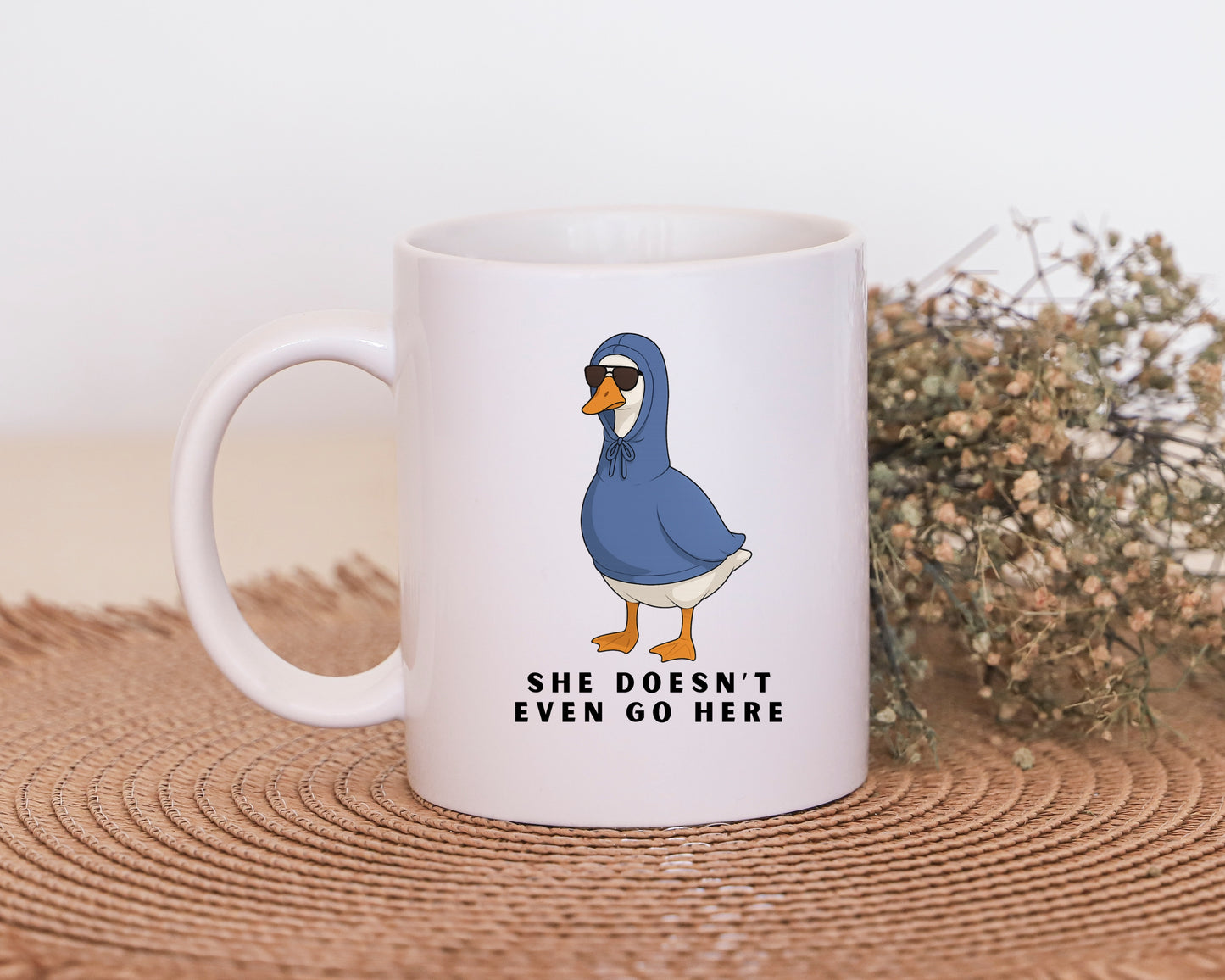 She doesn’t even go here