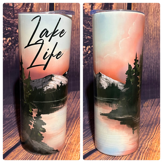 Lake Life 2 tumbler