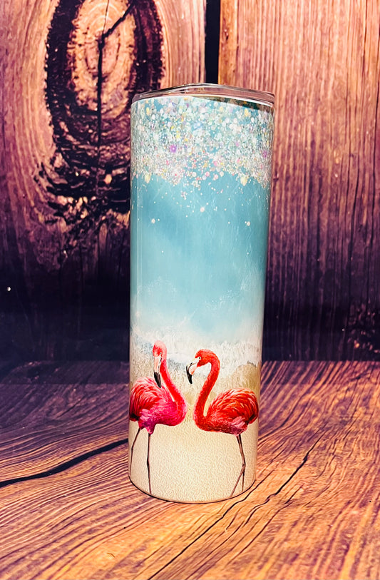 Flamingo tumbler