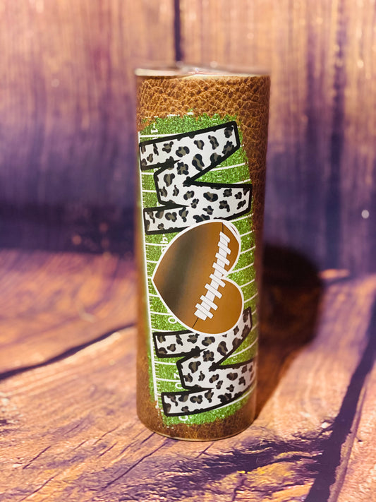 Football Mom tumbler