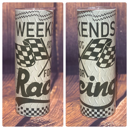 Racing Weekends tumbler