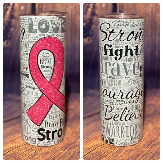 Breast Cancer tumbler