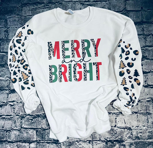 Merry & Bright crewneck