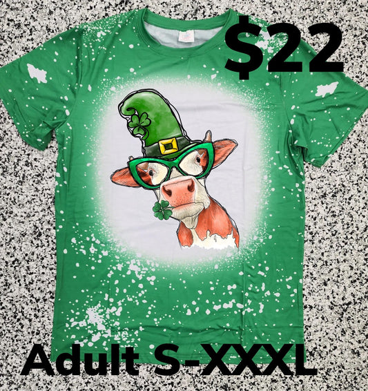 St. Patty’s Bleached tee