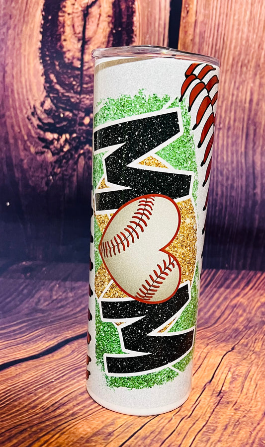 Baseball Mom tumbler