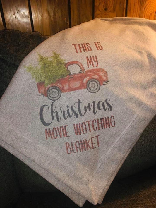 Christmas Movie Blanket