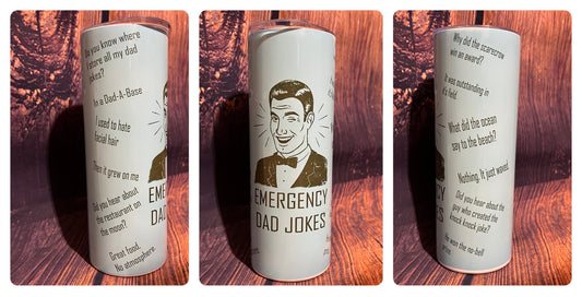 Dad Jokes Tumbler