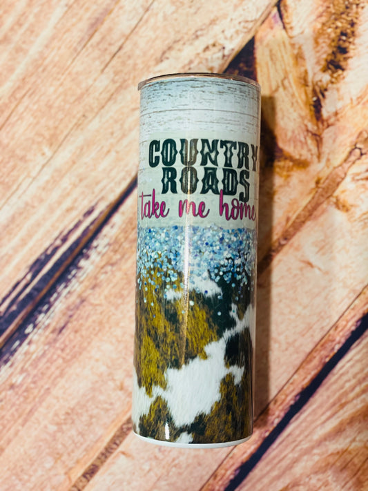 Country Roads Tumbler