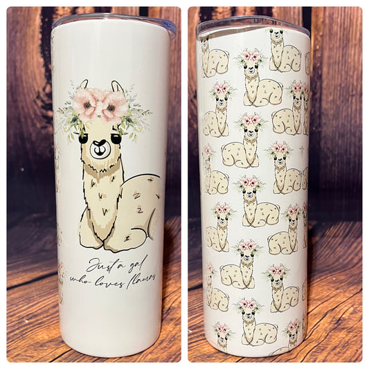 Llama Gal tumbler