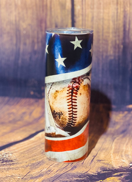 American Baseball tumbler