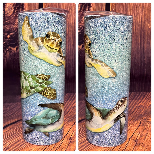 Sea Turtles tumbler